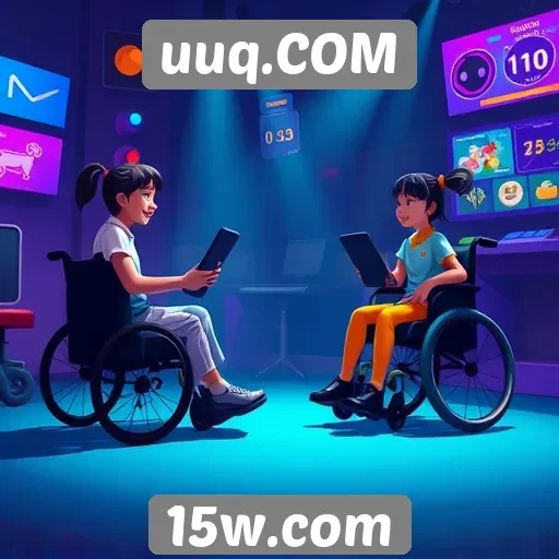 Acessibilidade em uuq.COM para jogadores com necessidades especiais